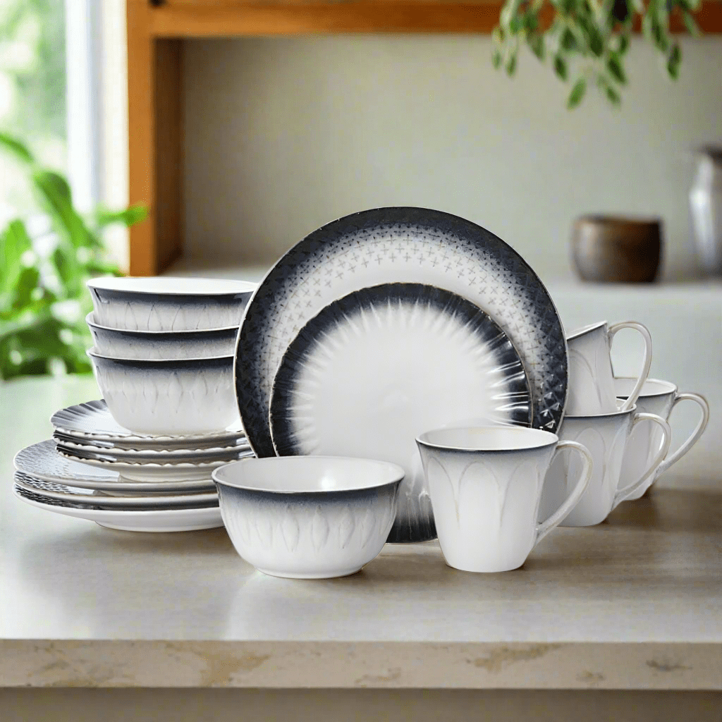 Pfaltzgraff 16 piece dinnerware set best sale