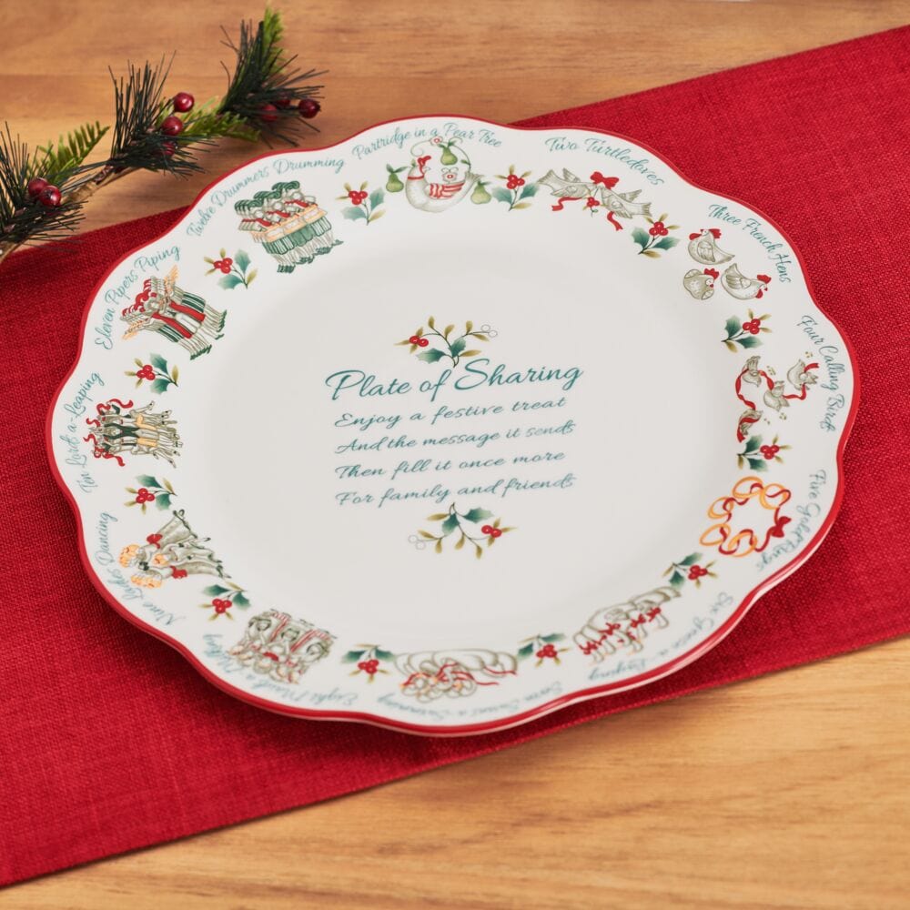 Pfaltzgraff christmas plates best sale