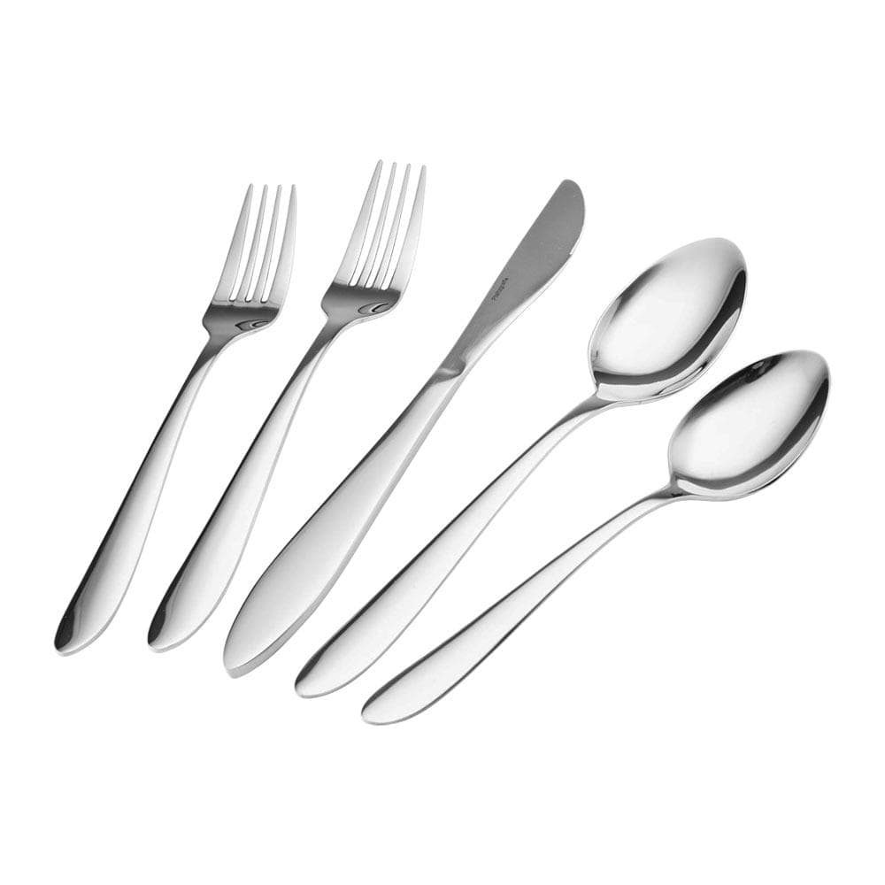 24-Piece Black Silverware Set with Steak Knives, Unique Flower Design  Flatware Cutlery Set, Fork Spoon Knife, Mirror Polished