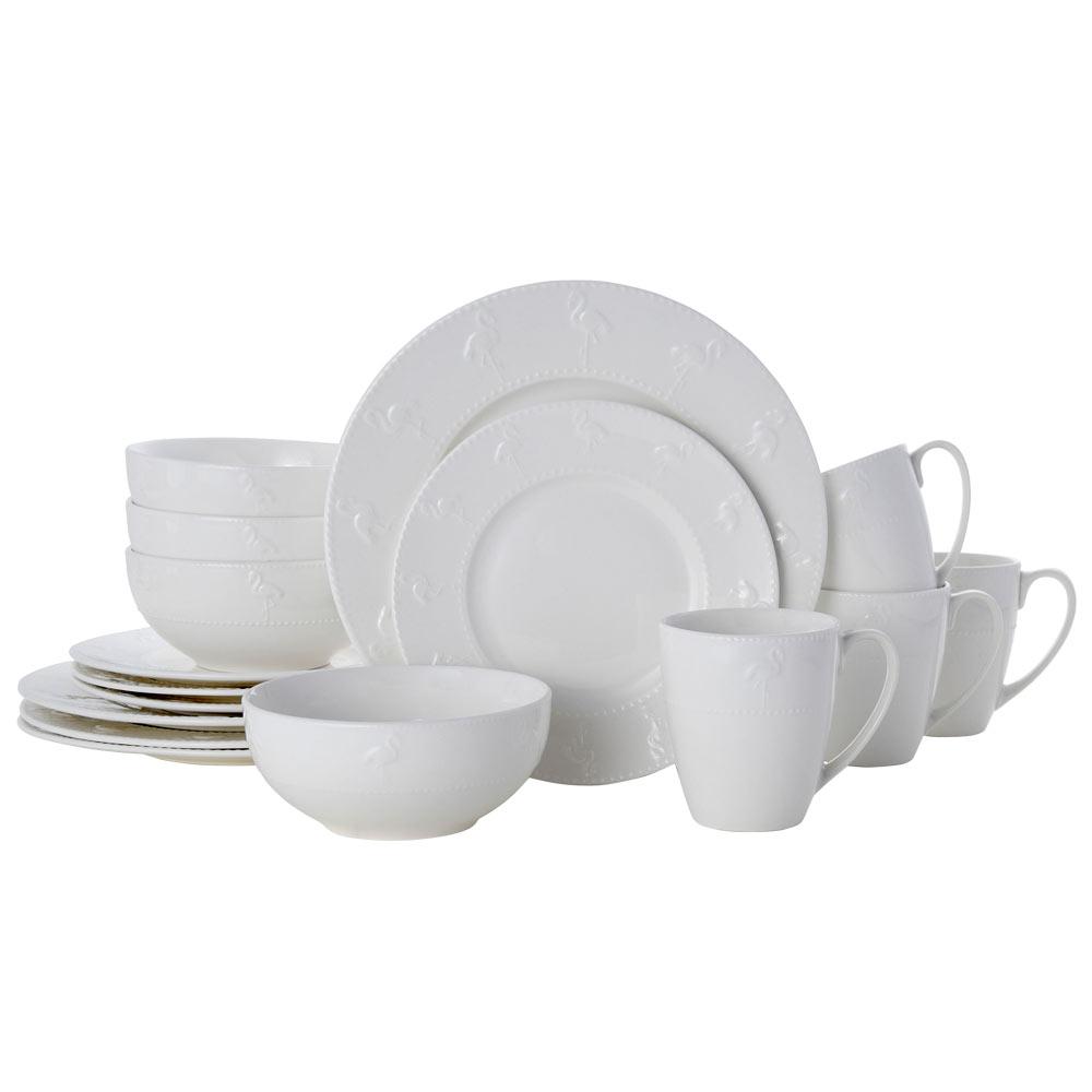 Flamingo dinnerware cheap