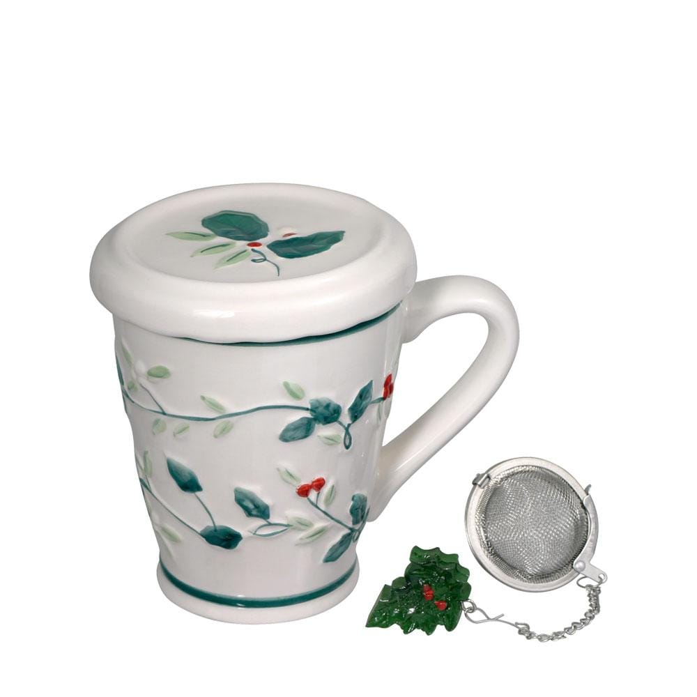 Coffee Mug With Lid, Tea Cup, Ceramic Coffee Mug