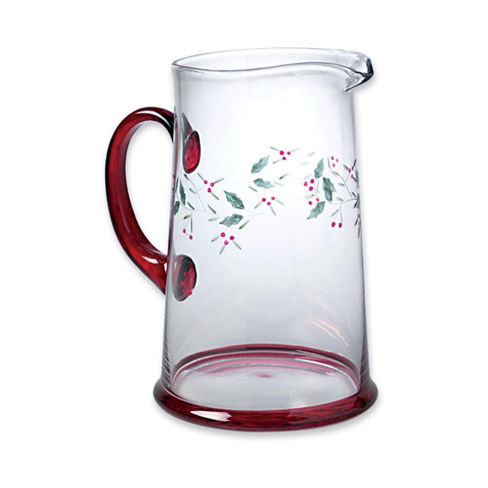 Glass Pitchers with design