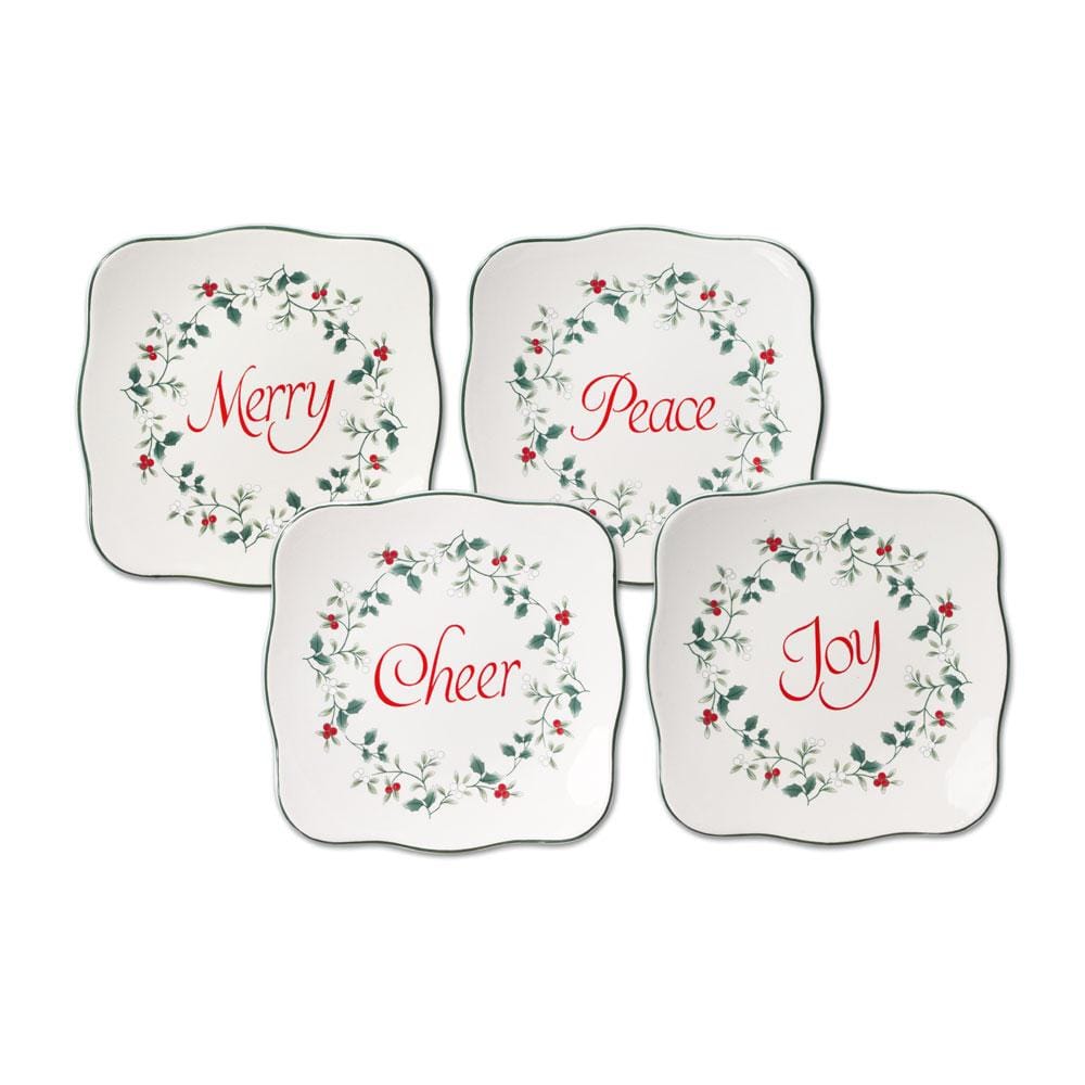 Square appetizer plates sale