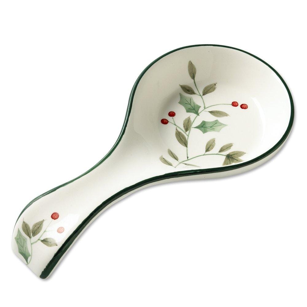 Ceramic Spoon Rest Spoon Holder Pottery Spoon Rest 