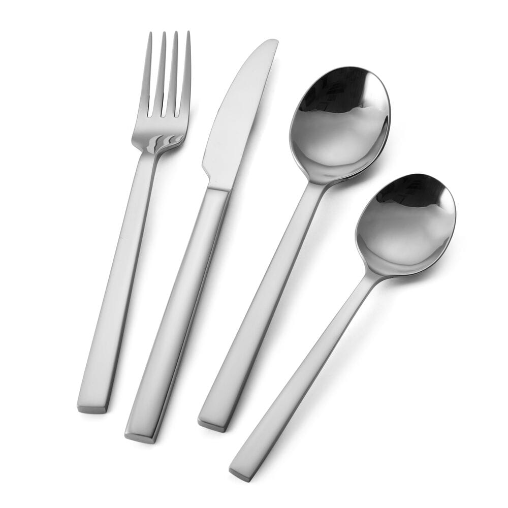 Paros Forged 16 Piece Flatware Set, Service for 4