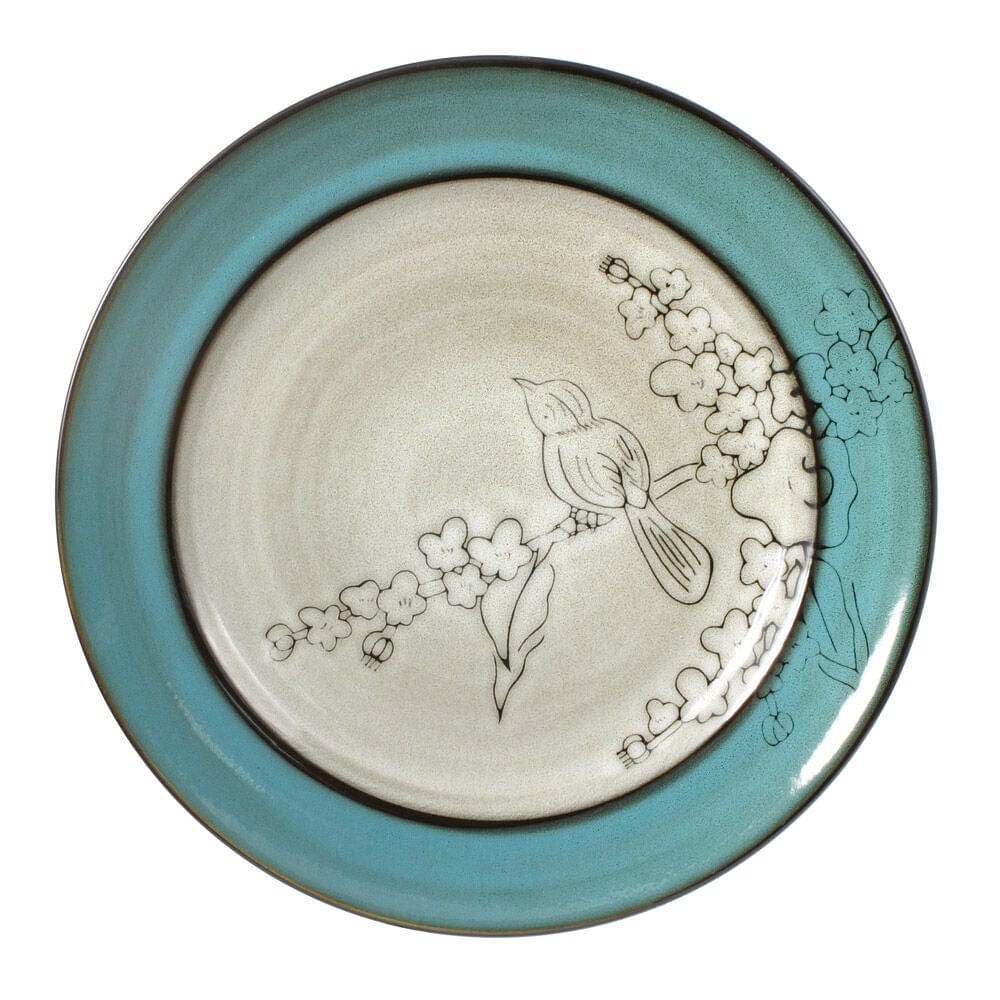 Song Bird Set of 4 Dinner Plates