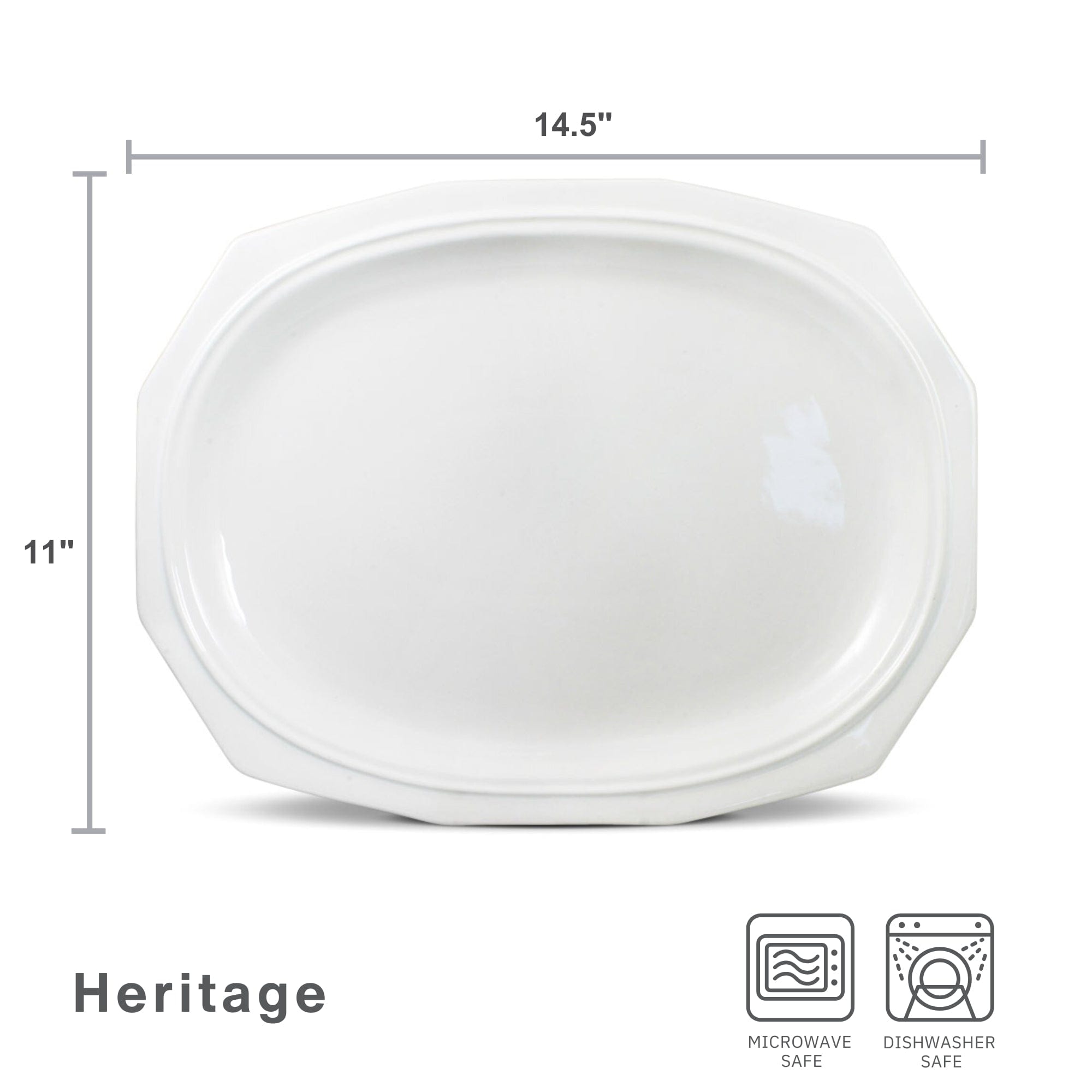 Heritage Oval Platter