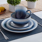 Eclipse Blue 16 Piece Dinnerware Set Service for 4 Pfaltzgraff