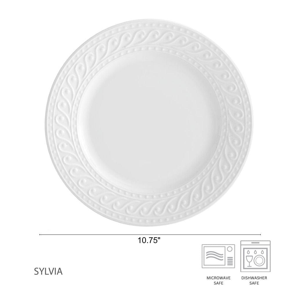 Sylvia Set of 4 Dinner Plates