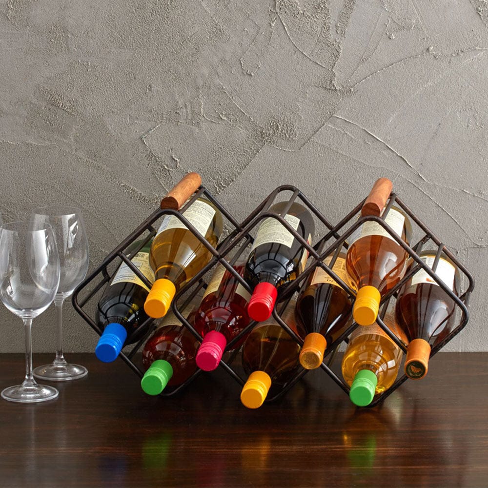 Stackable 12 Bottle Wine Rack