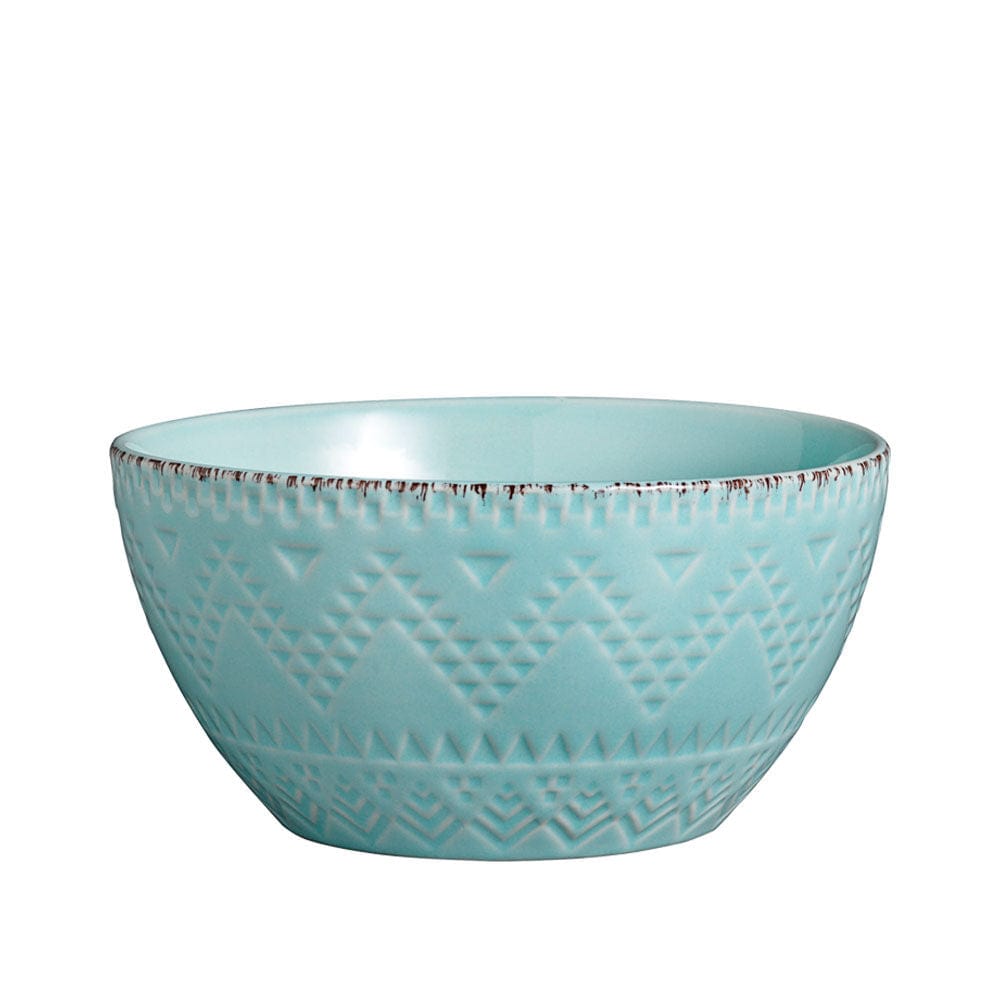 Remembrance Teal Set of 4 Soup Cereal Bowls