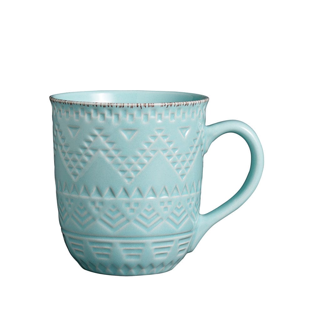 Remembrance Teal Set of 4 Mugs