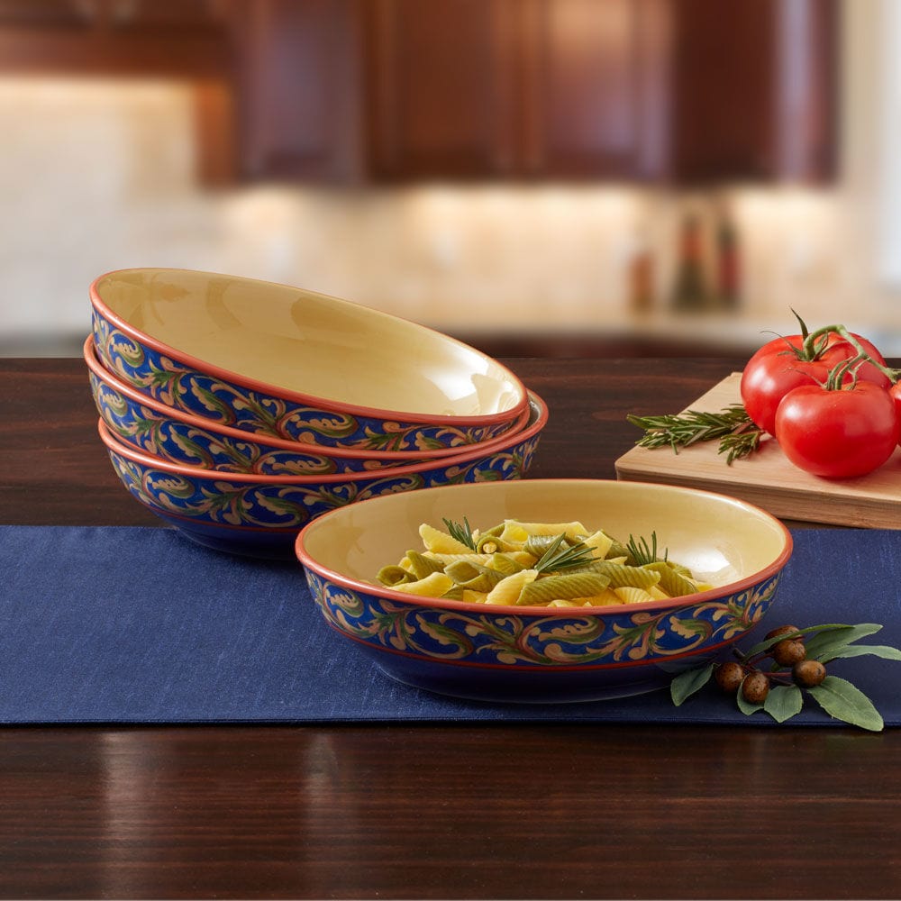 Villa della Luna® Set of 4 Individual Pasta Bowls