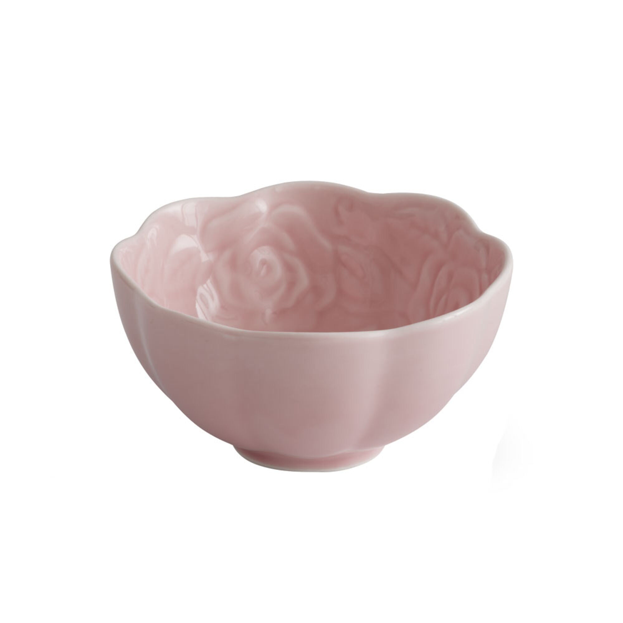 Tea Rose Set of 4 Pink Fruit Bowls