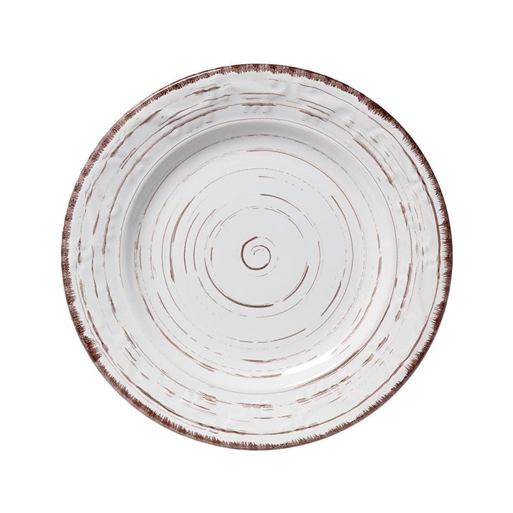 Trellis White Set of 4 Salad Plates