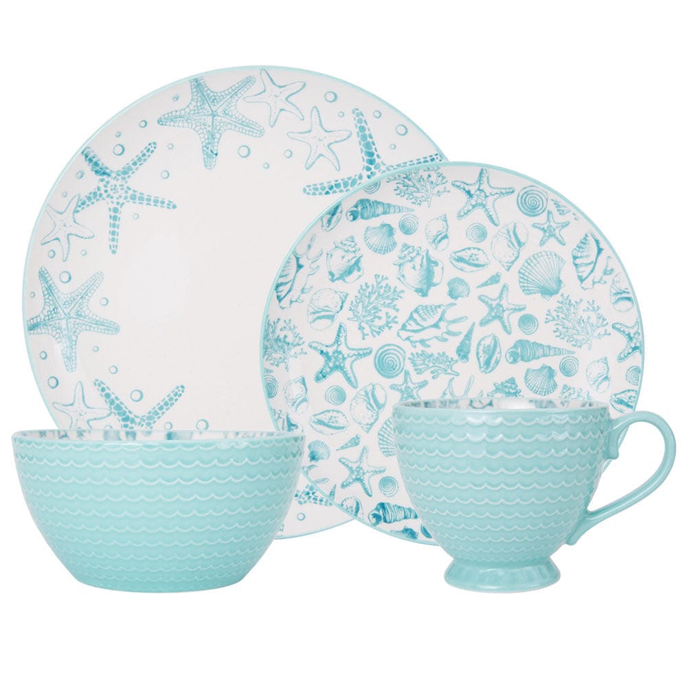 Venice 16 Piece Dinnerware Set, Service for 4