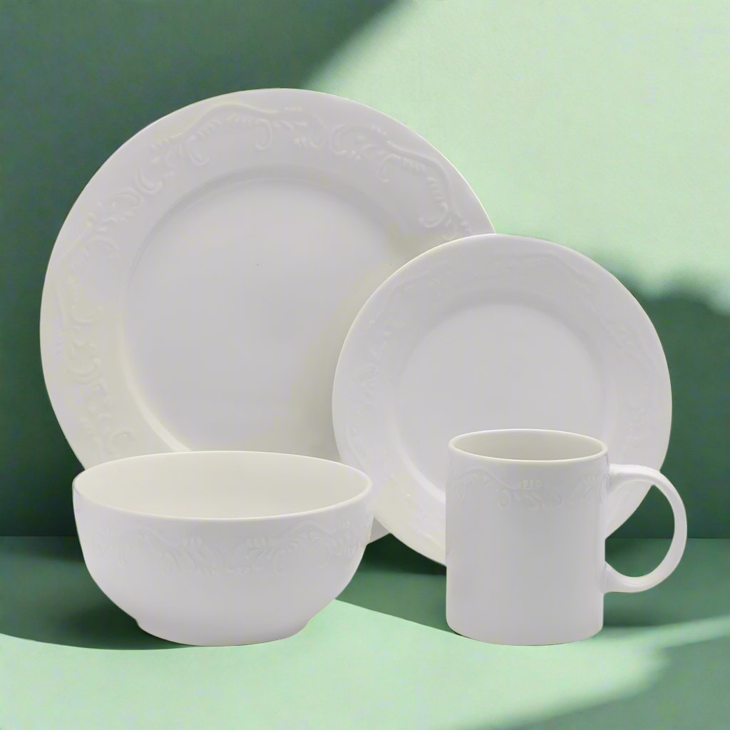 Charlotte 32 Piece Dinnerware Set, Service for 8