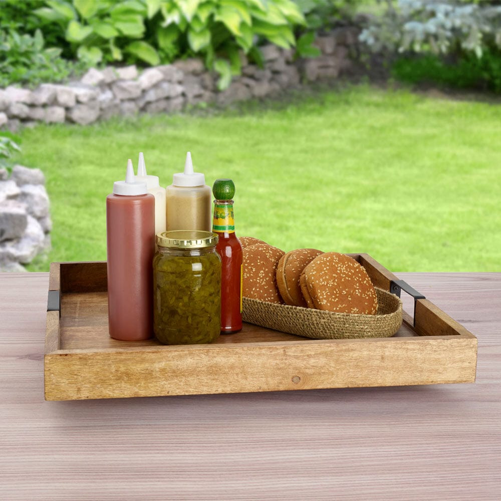 Square Lazy Susan Serving Tray