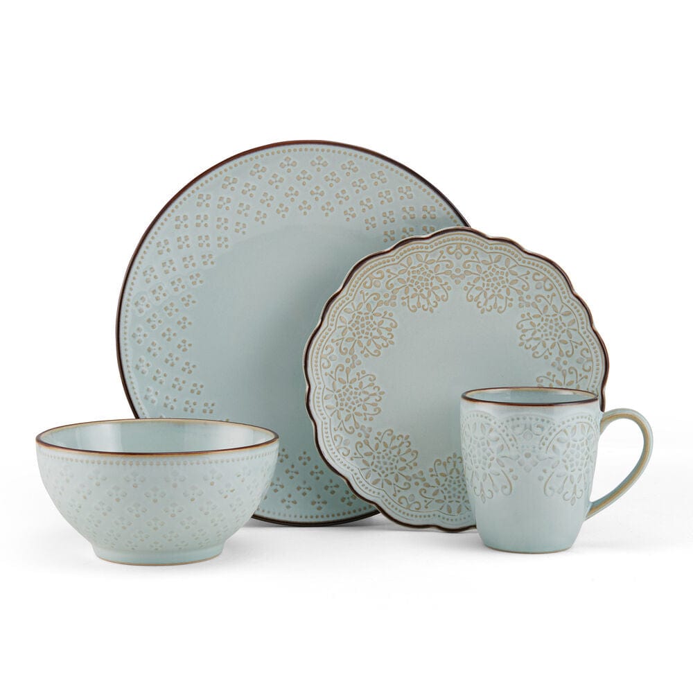 Joanne 16 Piece Dinnerware Set, Service for 4