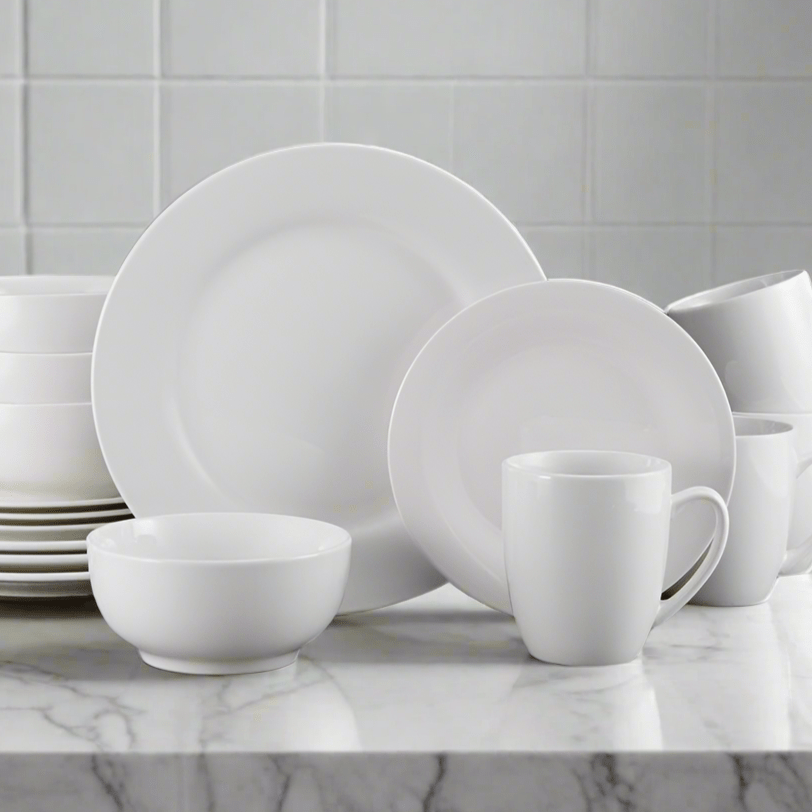 Kendall 16 Piece Dinnerware Set, Service for 4