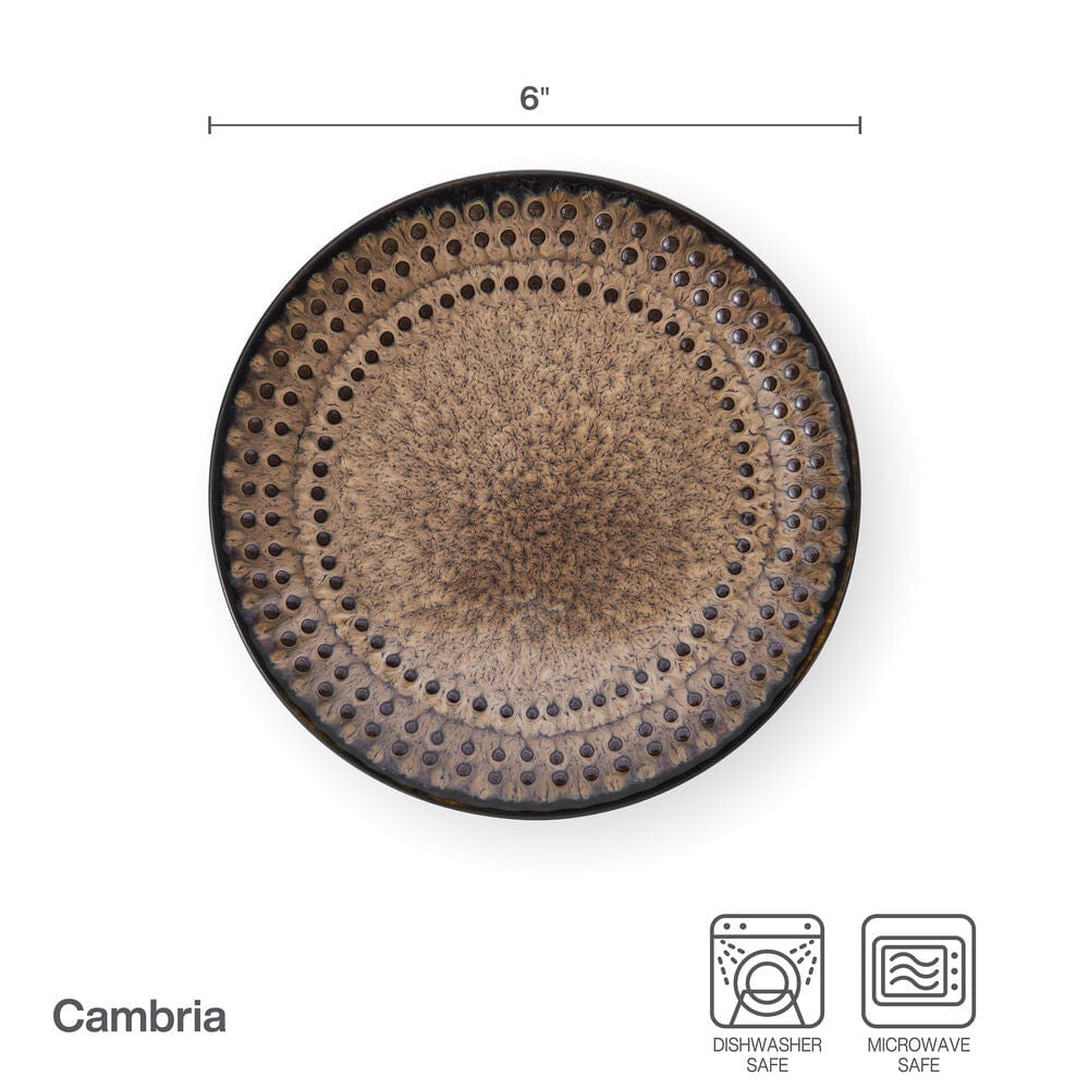 Cambria Set of 4 Appetizer Plates