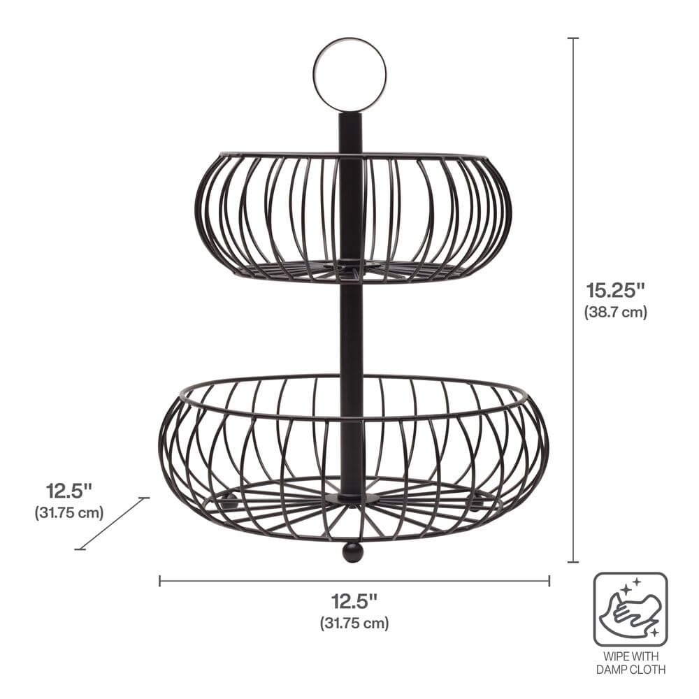 Monroe 2 Tier Fruit Storage Basket