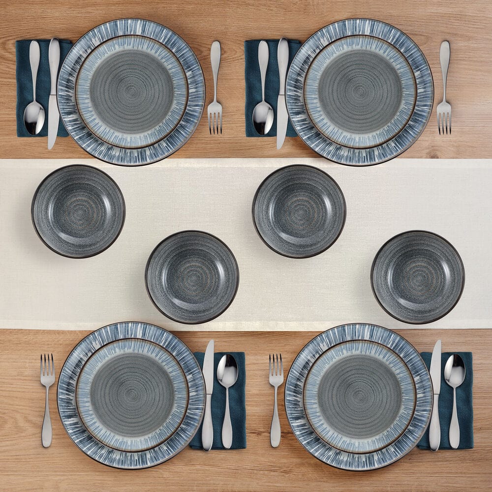 Jaimie 12 Piece Dinnerware Set, Service for 4