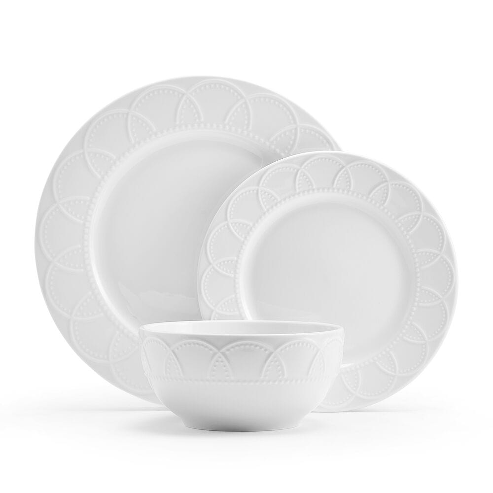 Jules 12 Piece Dinnerware Set, Service for 4