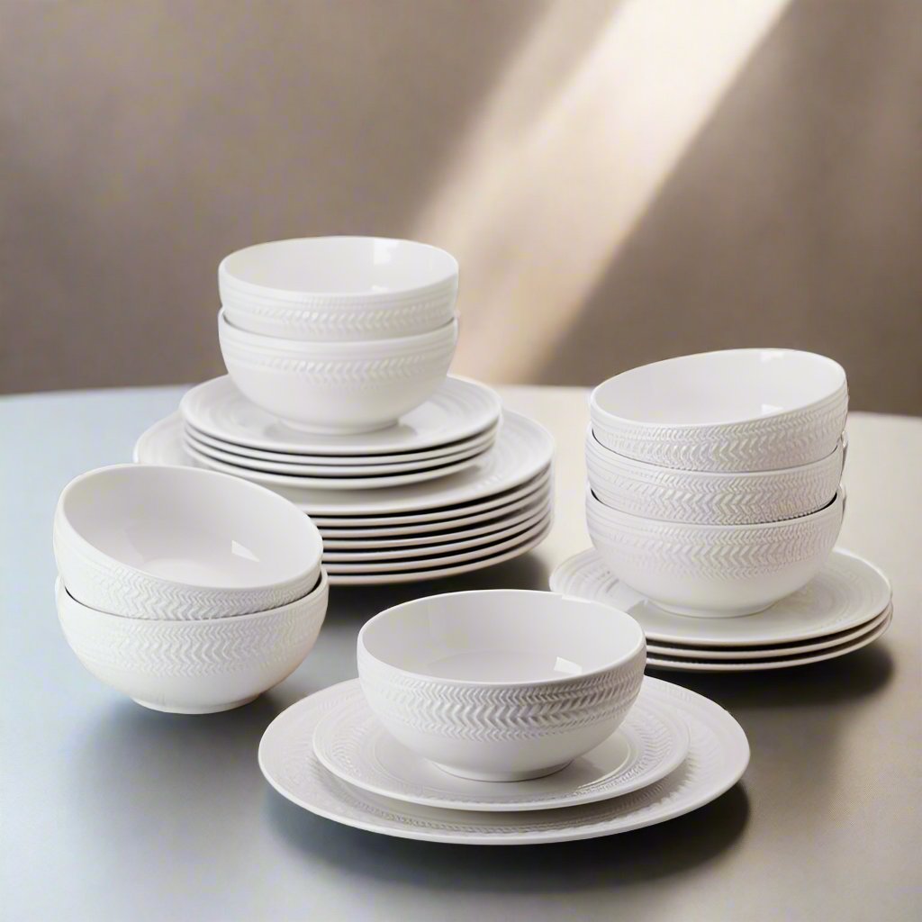 Josephine 24 Piece Dinnerware Set, Service for 8