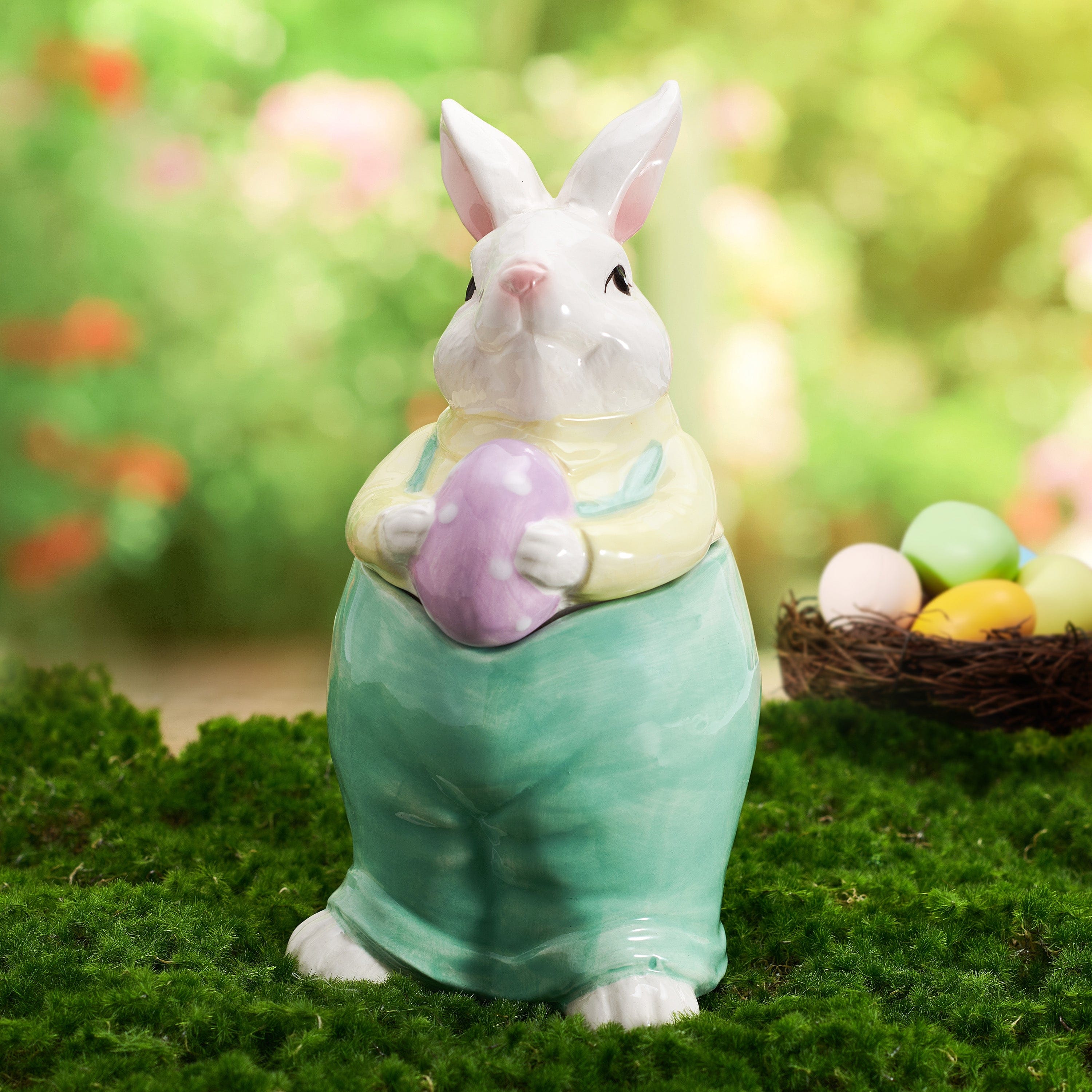 Easter Bunny Cookie Jar