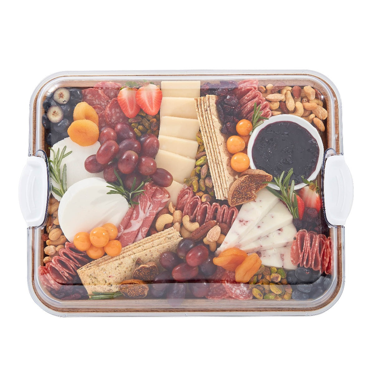 Farberware Build-A-Board ™ Cutting Board with Clear Locking Lid, 11x14