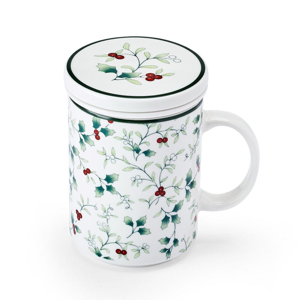 Winterberry® Covered Mug with Tea Infuser