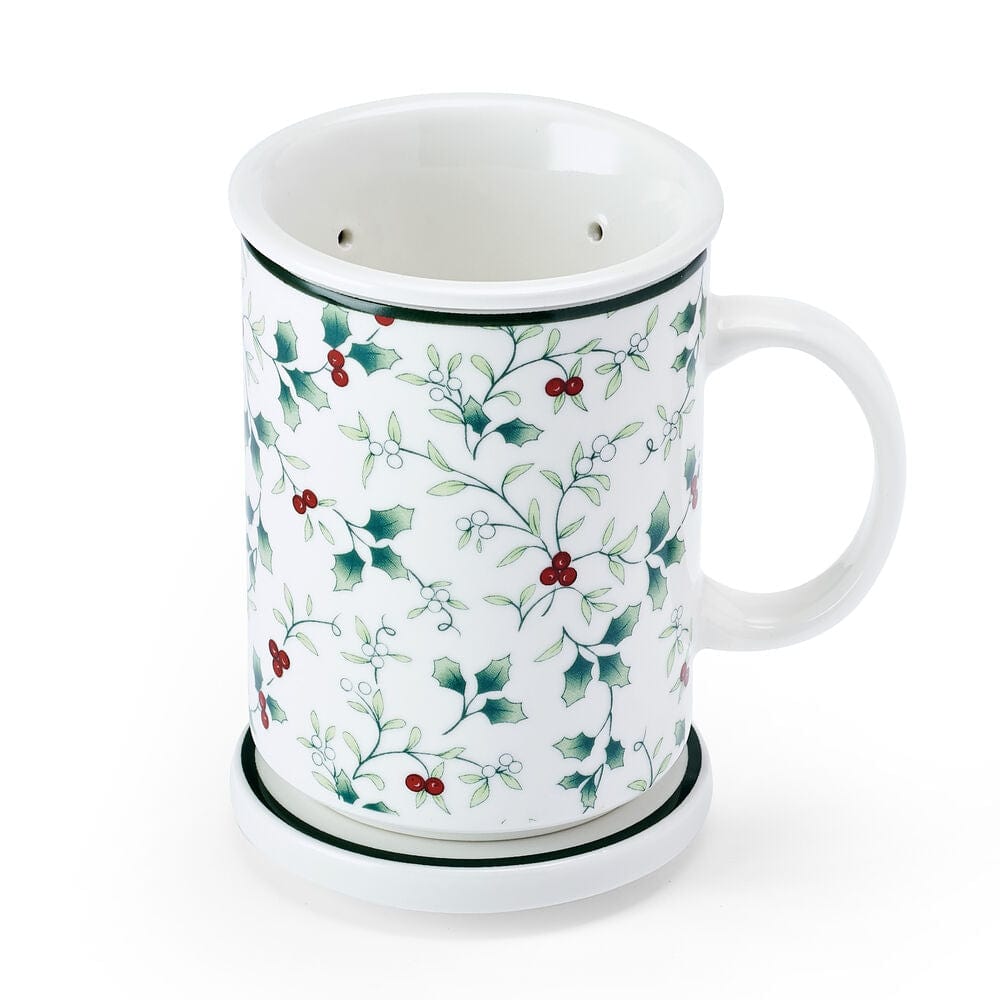 Winterberry® Covered Mug with Tea Infuser