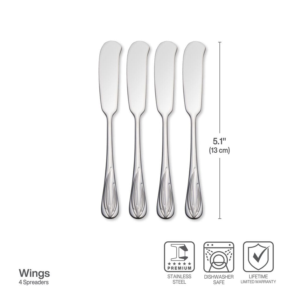 Darbie Angell Wings Set of 4 Spreaders