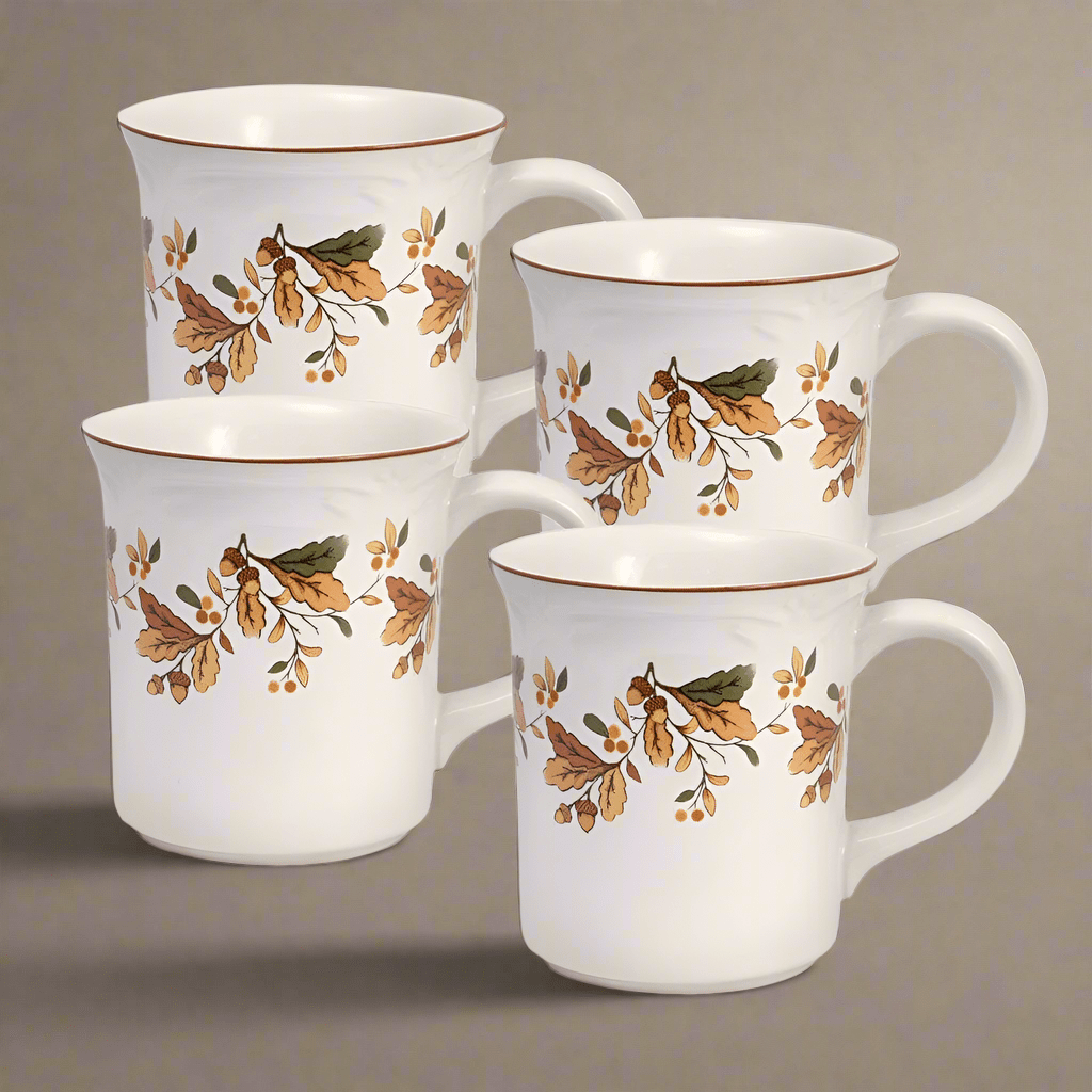 Autumn Berry Set of 4 Mugs