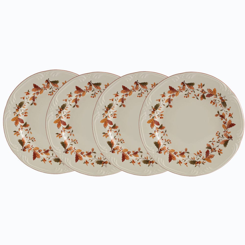 Autumn Berry Set of 4 Salad Plates