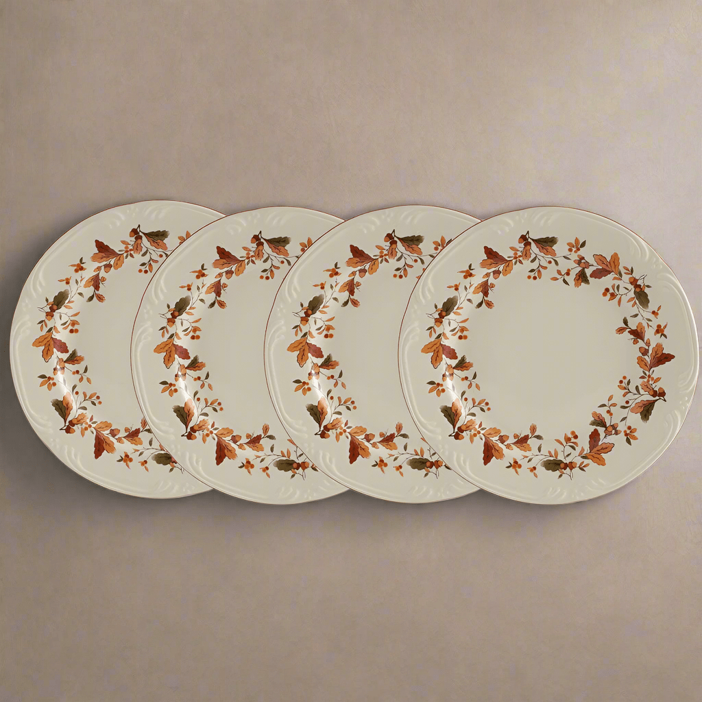 Autumn Berry Set of 4 Salad Plates