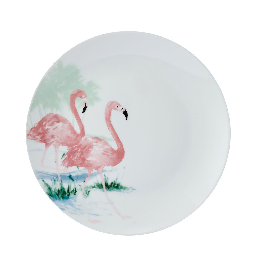 Flamingo Haven 12 Piece Dinnerware Set, Service for 4