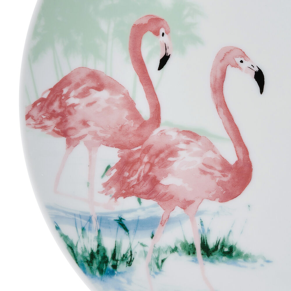 Flamingo Haven 12 Piece Dinnerware Set, Service for 4