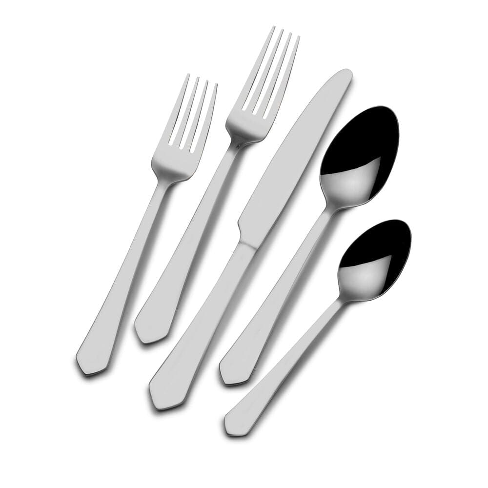 Almond 20 Piece Flatware Set, Service for 4