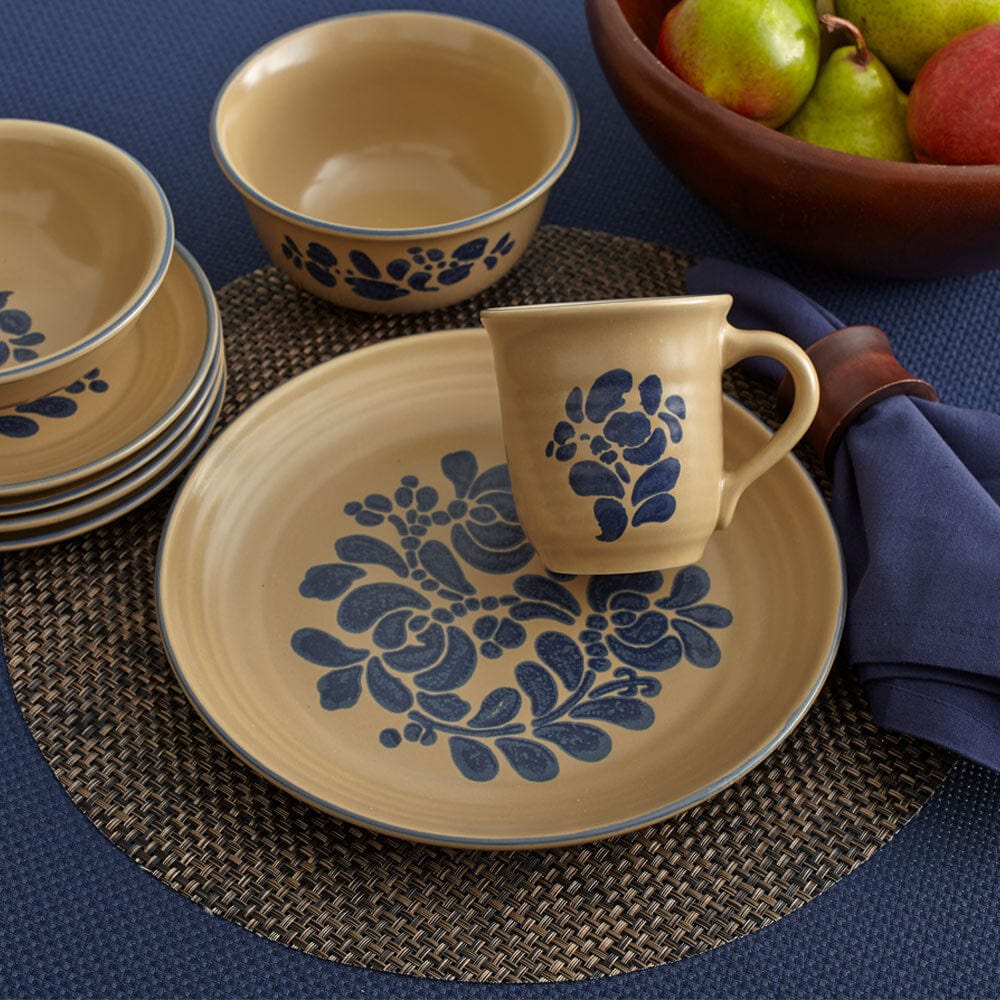 Folk Art® Set of 4 Deep Soup Cereal Bowls