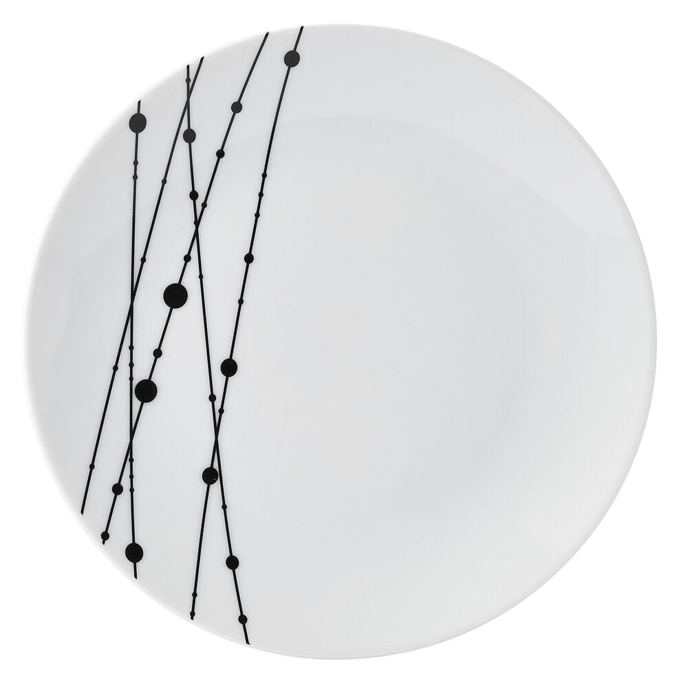 Linear Symphony 12 Piece Dinnerware Set, Service for 4