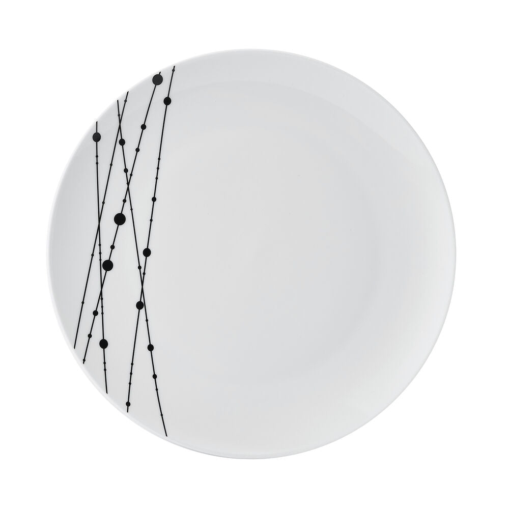 Linear Symphony 12 Piece Dinnerware Set, Service for 4