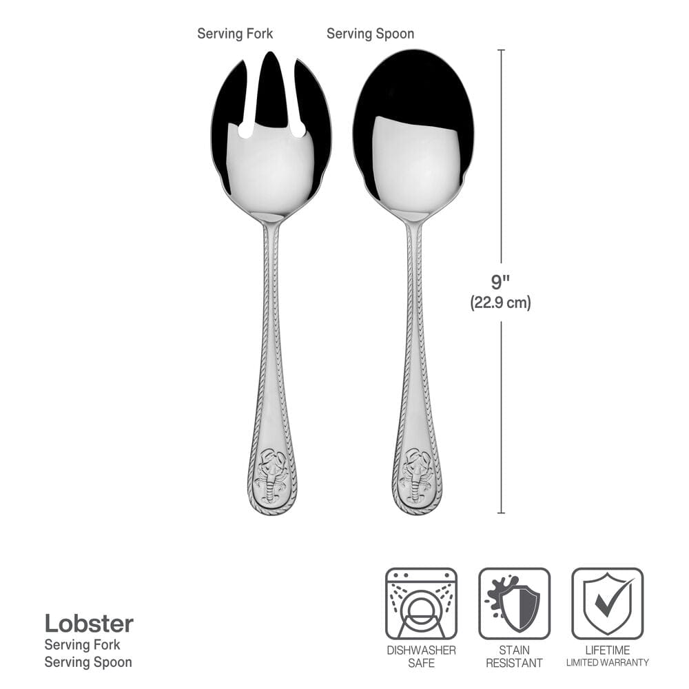 Lobster 2 Piece Serving Set