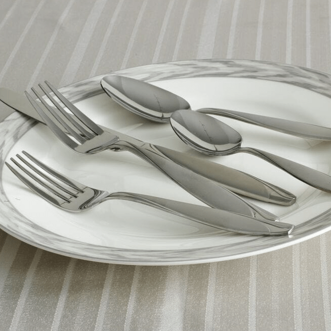 Lunea Frost 20 Piece Flatware Set, Service for 4