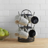 Rotating mug rack sale