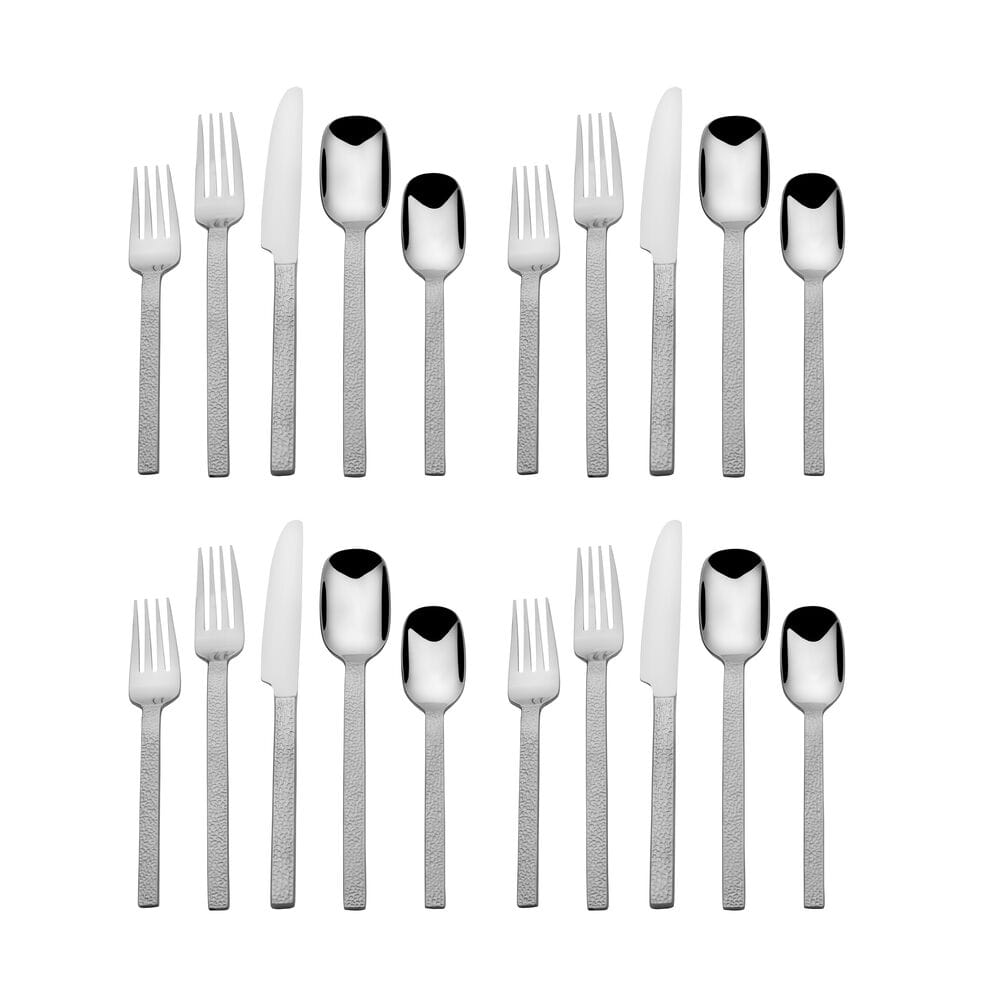 Quest Forged 20 Piece Flatware Set, Service for 4