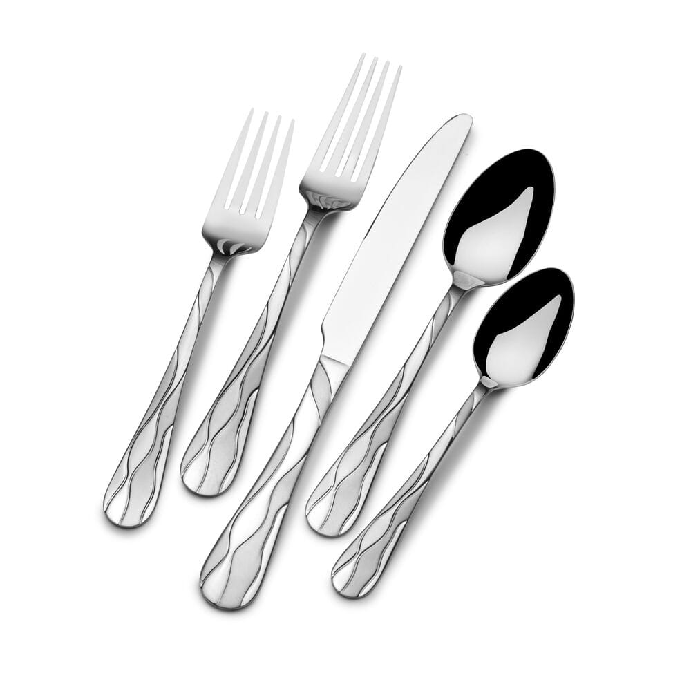 Santorini Frost 20 Piece Flatware Set, Service for 4