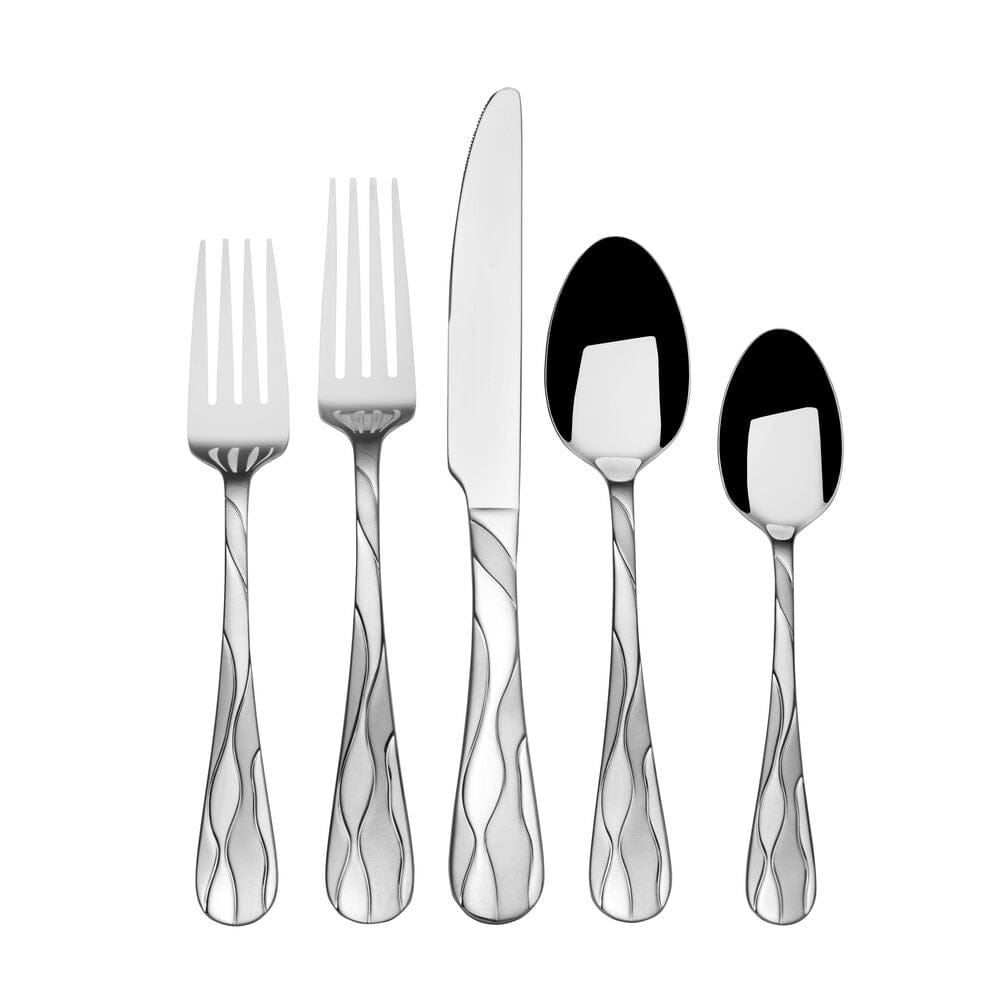 Santorini Frost 20 Piece Flatware Set, Service for 4