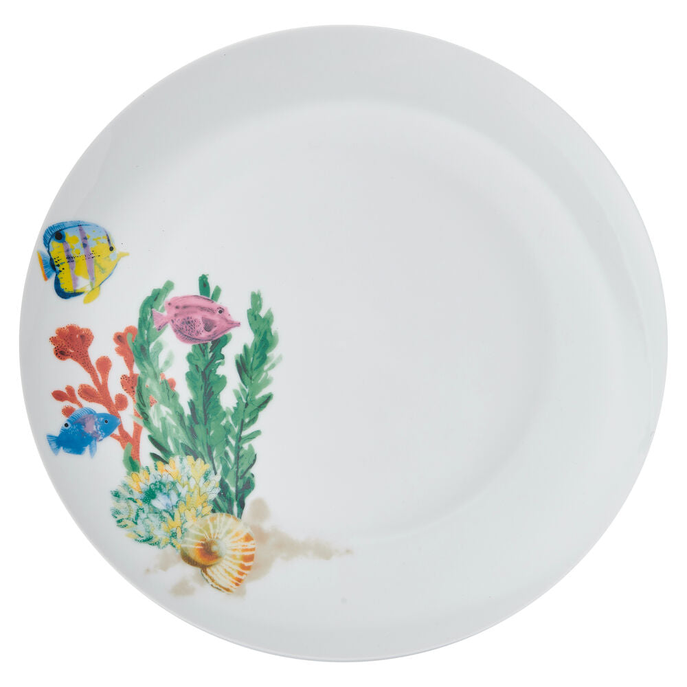 Underwater Life 12 Piece Dinnerware Set, Service for 4